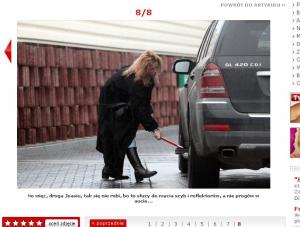 Joasia Liszowska skapi na myjnię