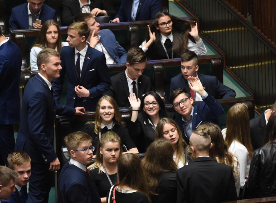 Posiedzenie Sejmu Dzieci i Młodzieży2