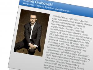 Maciej Grabowski świadczył usługi dla Tuska i dla sieci kasyn