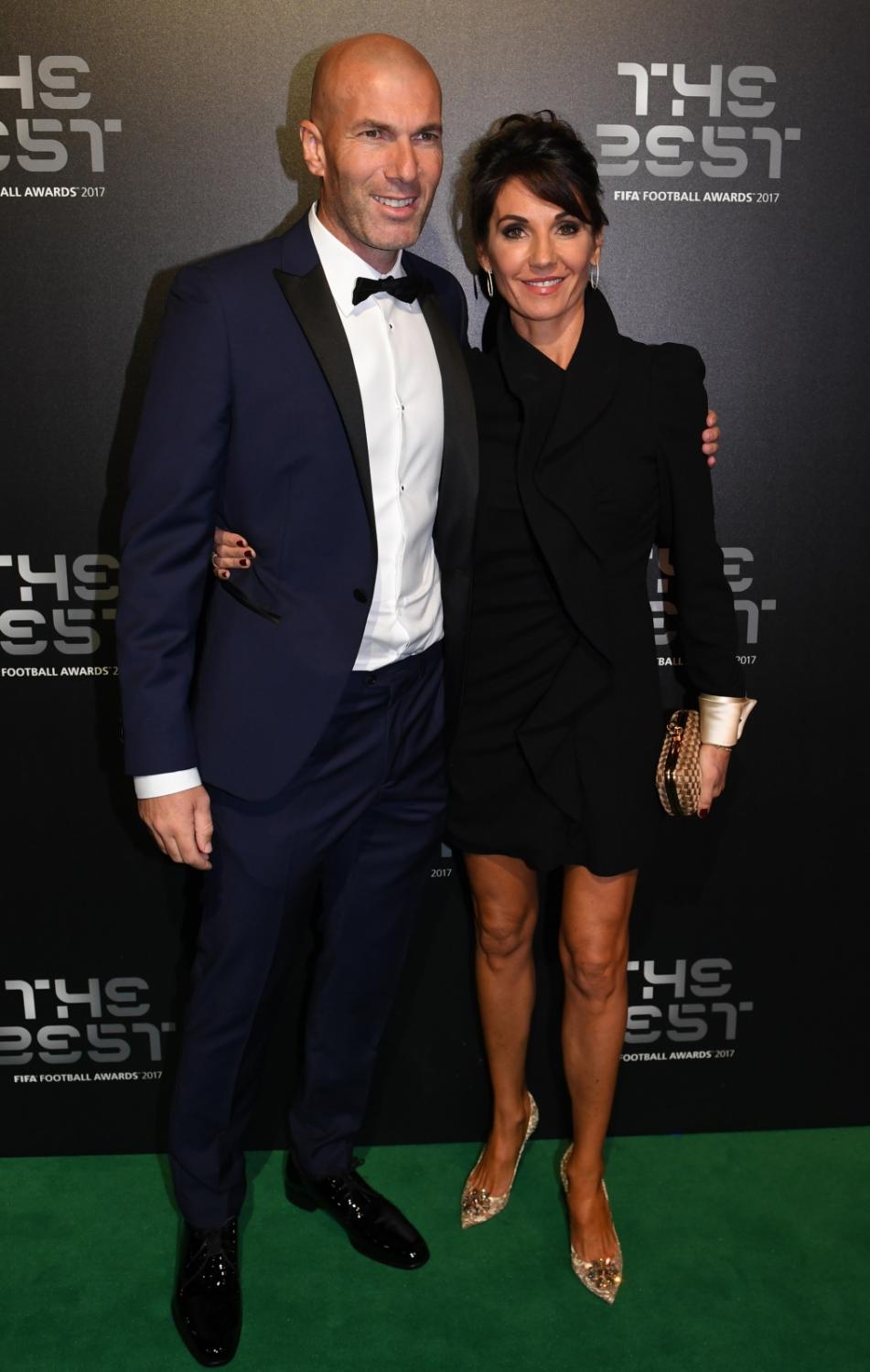Zinedine Zidane i Veronique Zidane