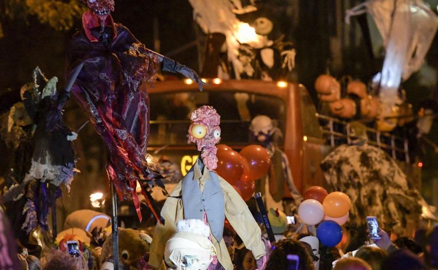 Parada z okazji Halloween w Nowym Jorku