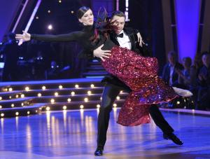 Monika Pyrek i Robert Rowiński tańczą tango 