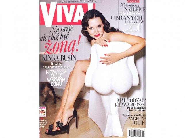 Kinga Rusin - okładka magazynu VIVA!