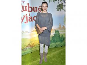 Anna Dereszowska na premierze filmu Kubuś i przyjaciele wyglądała oryginalnie, ale czy czuła się komfortowo?
