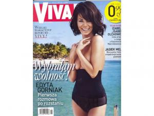 Edyta Górniak na okładce magazynu Viva. Źródło: Viva