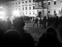 Rekonstrukcja walk z ZOMO na Placu Zamkowym