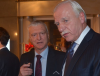 Były szef dyplomacji Andrzej Olechowski i były minister nauki Michał Kleiber