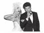 Anja Rubik i Sasha Knezevic w sesji reklamowej do katalogu obrączek Apart