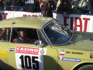 Jerzy Walentowicz, który jadąc Alfą Romeo 2000 GTV (1972 r.) wraz z bratem Wojciechem zajął 35. miejsce w ogólnej klasyfikacji Rajdu