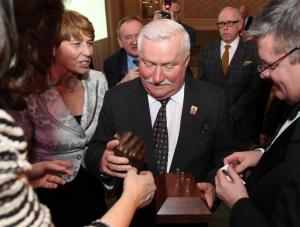 Lech Wałęsa w USA