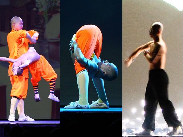 Mnisi z klasztoru Shaolin
