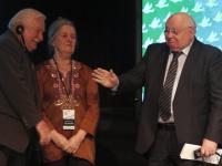 Wałęsa na zlocie laureatów Nagrody Nobla w Chicago