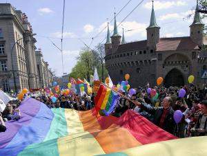 "Tęczowa" promocja Krakowa wywołała awanturę