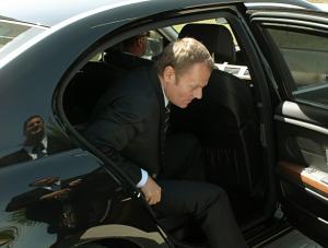 Samochód Donalda Tuska miał kraksę
