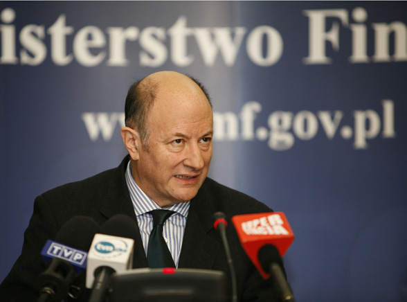 Minister Finansów Jan Vincent Rostowski