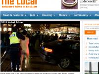 Nagi protest przed galą wręczenia nagród Nobla. Interweniowała policja