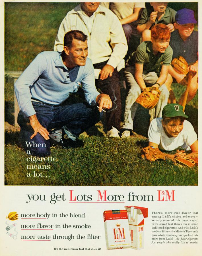 Papierosy "L&M" rok 1962