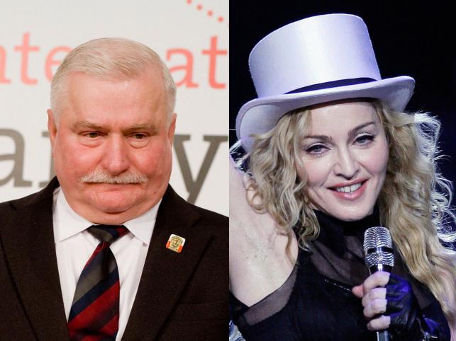 Wałęsa kontra Madonna