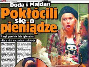 Doda kłóci się z Majdanem o pieniądze