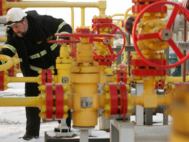 W rurociągu z Ukrainy - z powodu gazowej wojny z Rosją - wciąż nie płynie surowiec
