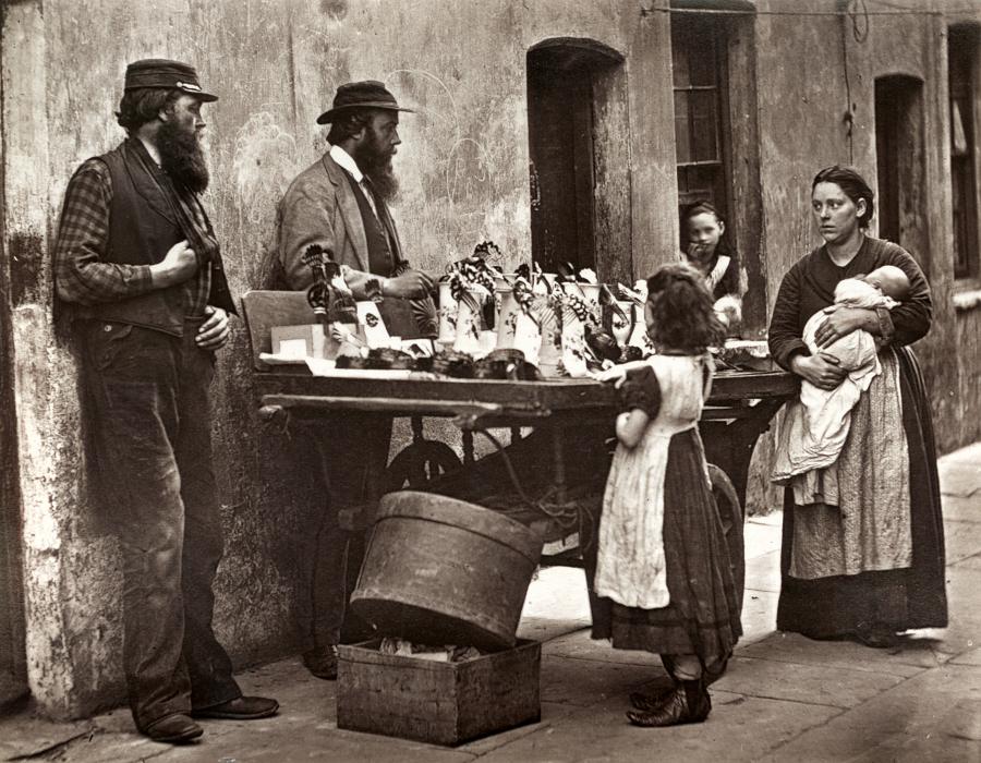 LONDYŃSKIE ULICE 140 LAT TEMU...