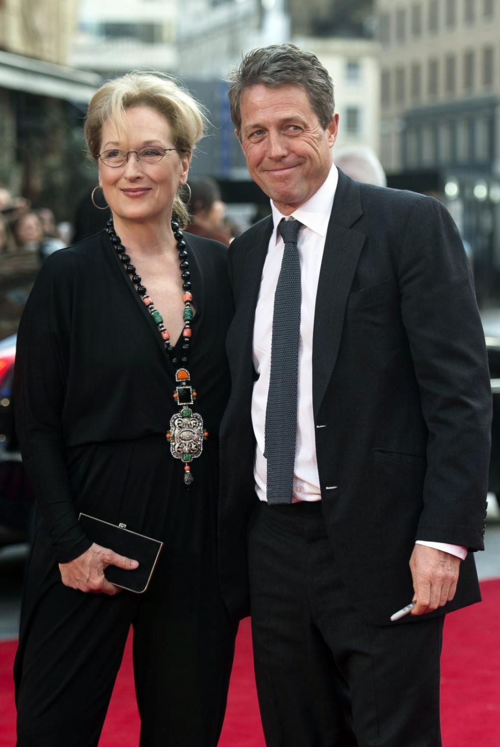 Meryl Streep i Hugh Grant na premierze "Boskiej Florence"
