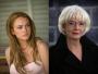 Na zdj. po lewej Lindsay Lohan, po prawej Jóhanna Sigurðardóttir