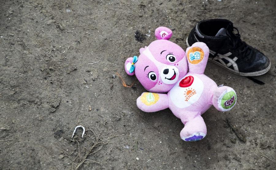 POZOSTAŁOŚCI PO "DŻUNGLI" W CALAIS